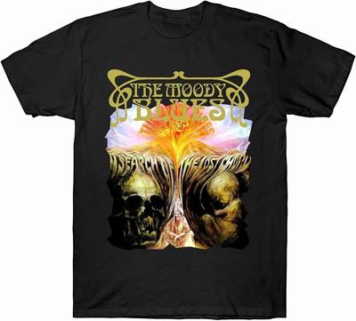 Vtg The Moody Blues The Lost Chord Cotton Black All Size Unisex  DI047 Unisex T-Shirt