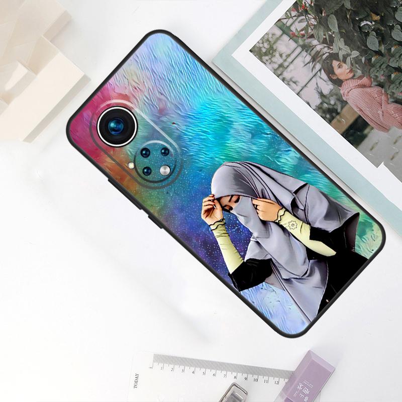 Muslim Islamic Hijab Gril For Honor Magic 8 Pro 5 6 7 Lite Case For Honor Win RT 400 200 50 70 90 X8c X8b X9a X9b X9c