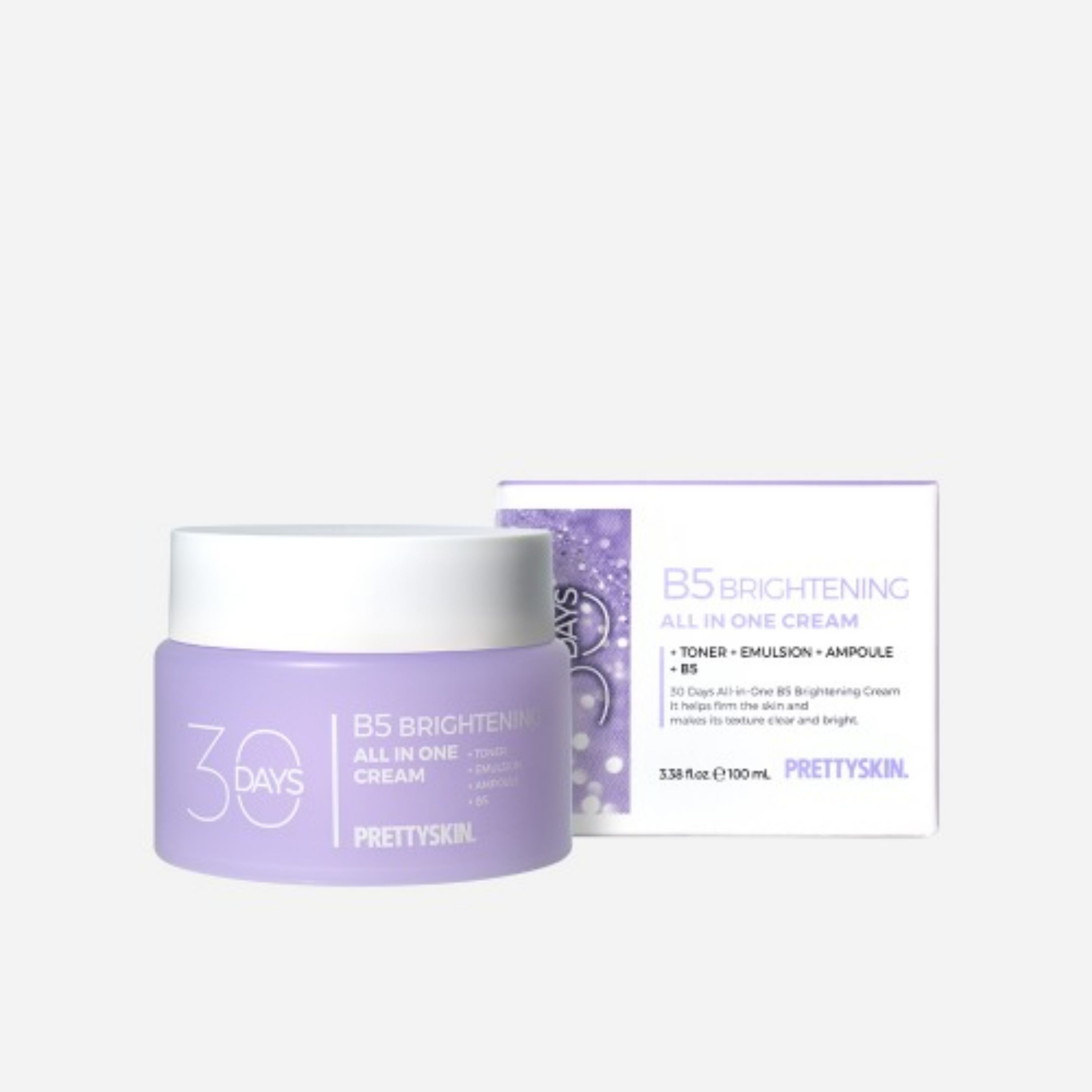 PRETTYSKIN 30 Days All In One Cream 100ml [Choose 1] B5 Brightening