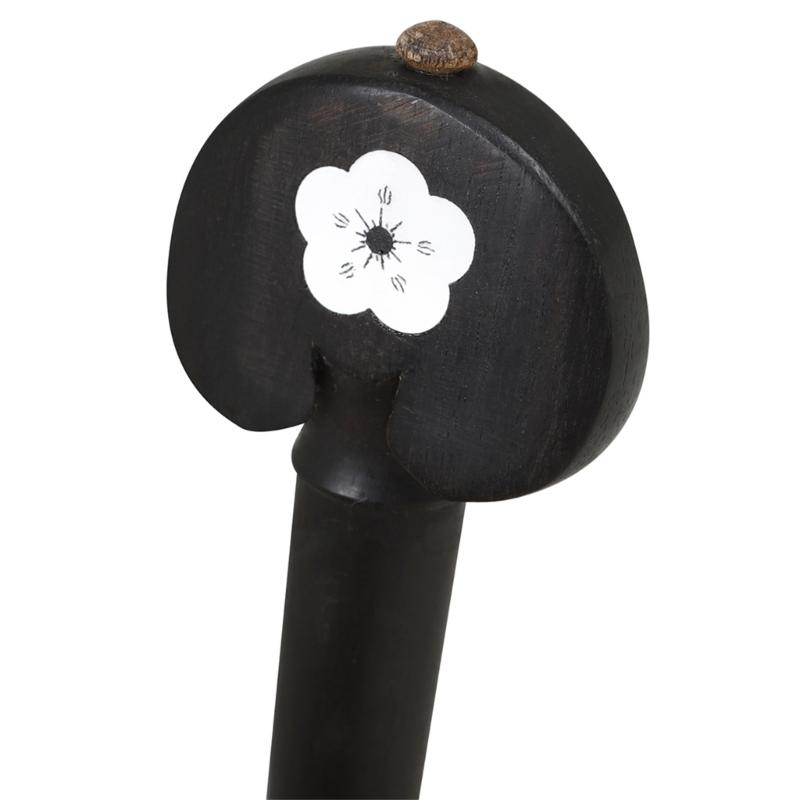 4Pcs Ebony Wood Cello Tuning Peg Tuner Cello Pegs Cello Shaft Handle Musical Intruments Parts & Accessories Enduring