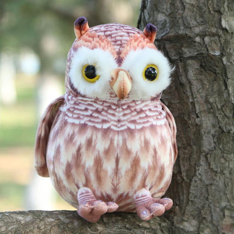 Peluche Animale Giocattolo Asino Gufo Anatra Bambola Ripiena Regalo Per Bambine Bambini Decorazione Casa