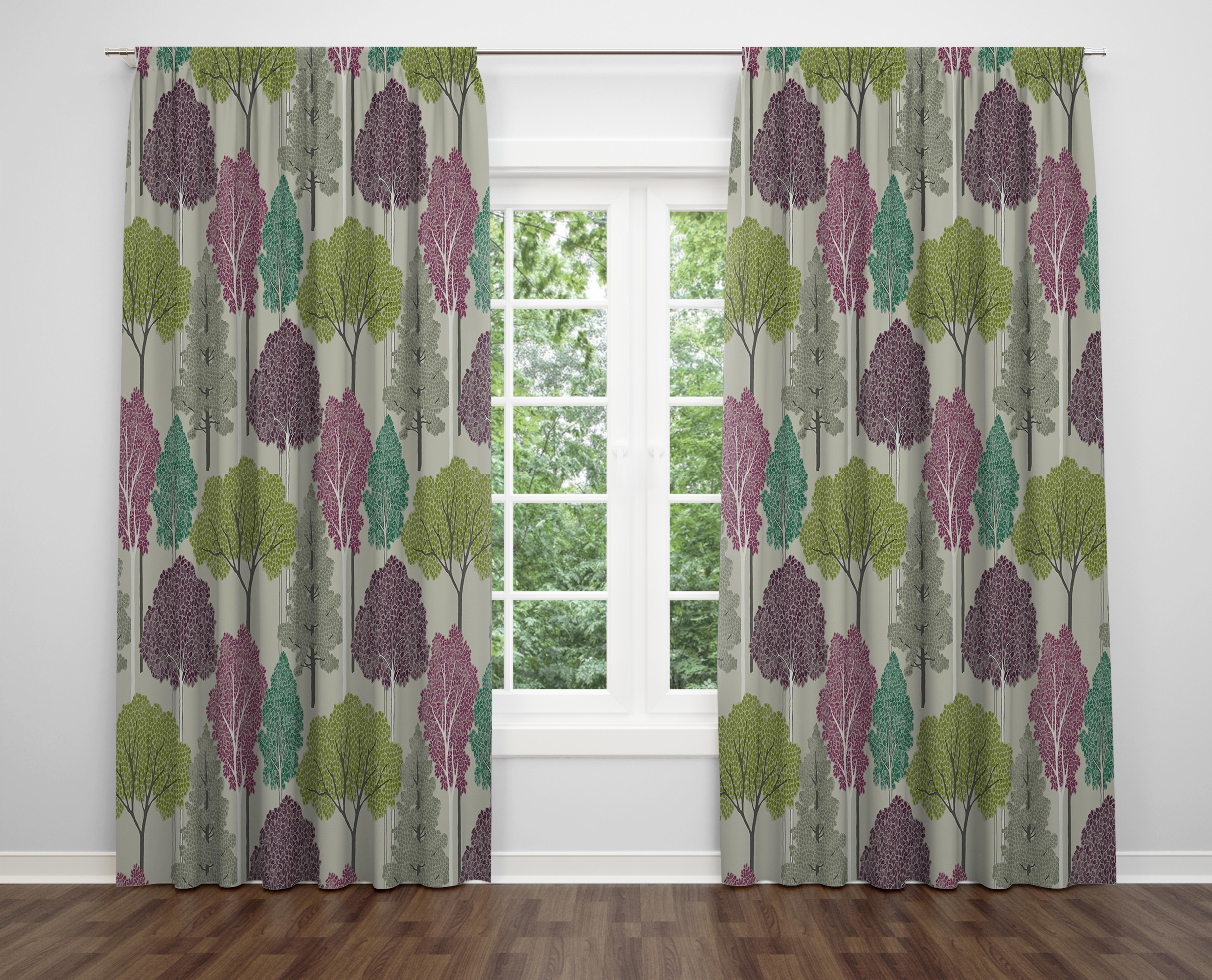 

Декоративний дизайн, високоякісна бавовняна тканина, ви можете вибрати одну або подвійну фіранку з крила 1 piece різнокольоровий