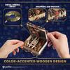 Ugears The Monster Book of Monsters 70247 Harry Potter Wooden Block DIY Puzzle Assembly Toy Educational Wood Puzzle 3D Craft Kit Wooden 3D Puzzle