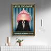Make Dogs Pretty Posters, Dog Groomer Gift, Pet Grooming Hair Salon Poster Decor,Vintage Decor Wall Art Prints Canvas Painting