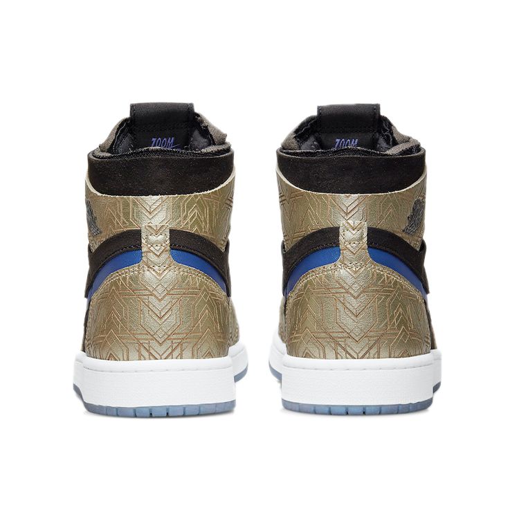 Air Jordan 1 Zoom Comfort Gold Laser Unisex Sneakers DQ0659-700
