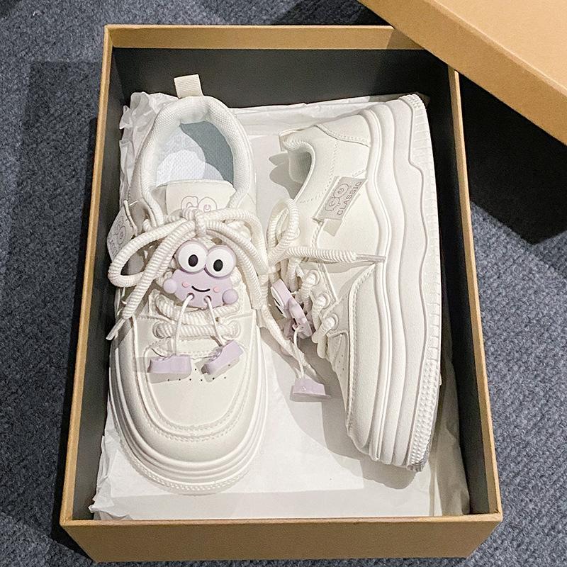 2025 Little White Shoes Children's Summer New Korean Version Ins Female Students Leisure Sports Versatile Board Shoes Street Shot Y9913
