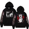 Anime Hellsing Printed Hoodies Men Women Harajuku Sweatshirt Hooded Unisex Trendy Loose Pullovers Casual Tracksuit