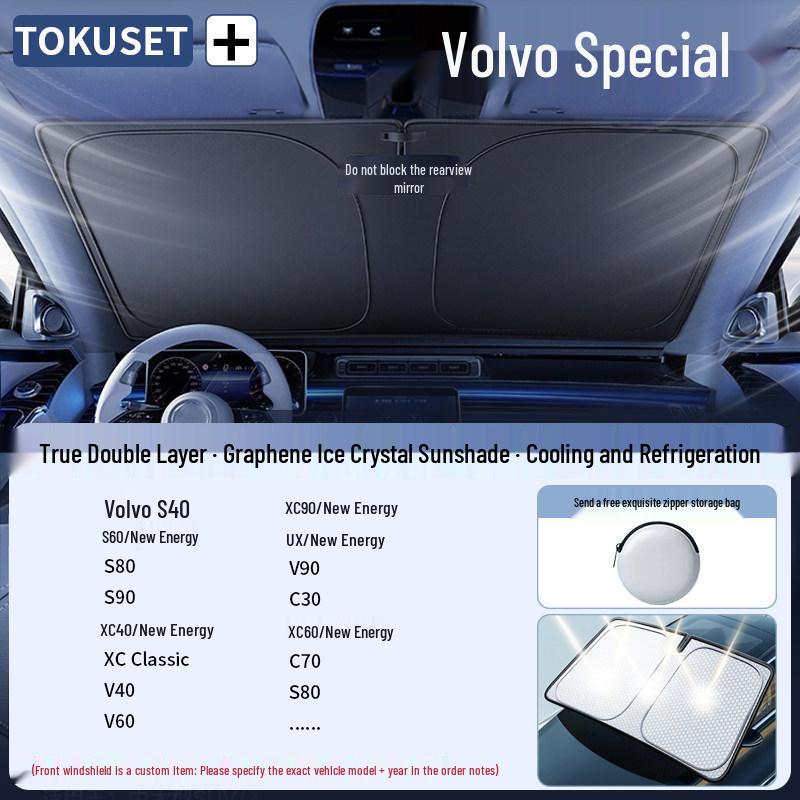 SUV Sunshade Windshield Cover: Anti-Glare, Heat Insulation, and Sun Protection Set