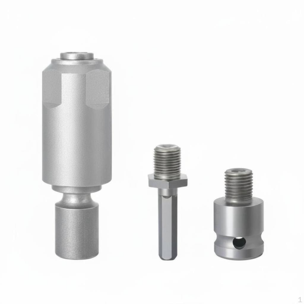 Impact Wrench to Drill Adapter Versatile Electric Converter Head Wear Resistant Square Drive SDS