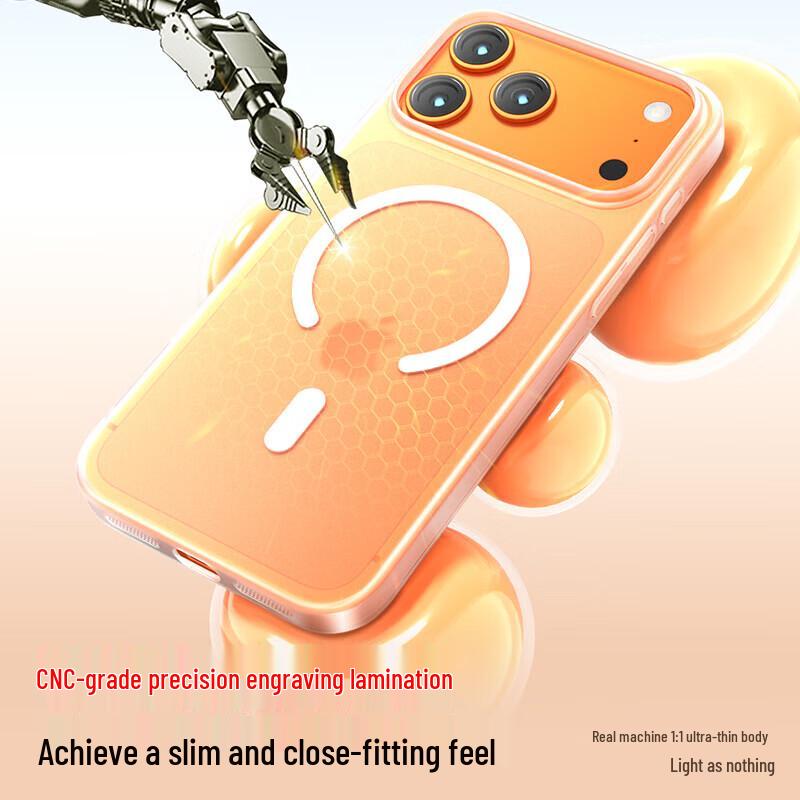 ALittleFlower iPhone 17 Pro Max Slim Magnetic Frosted Case