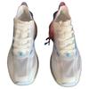 Anta Cushioning Slip Resistant Abrasion Resistant Breathable Low top Running Shoes Men's White Gray Blue 112125598-2