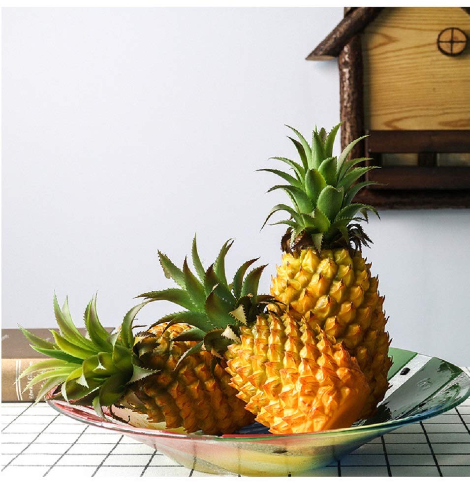 Pineapple Fruit Food Sample Model Okinawa Hawaii Tropical Restaurant Cafe Coffee Shop Display Exhibit Exquisite Realistic Artisanal [Myth Square]