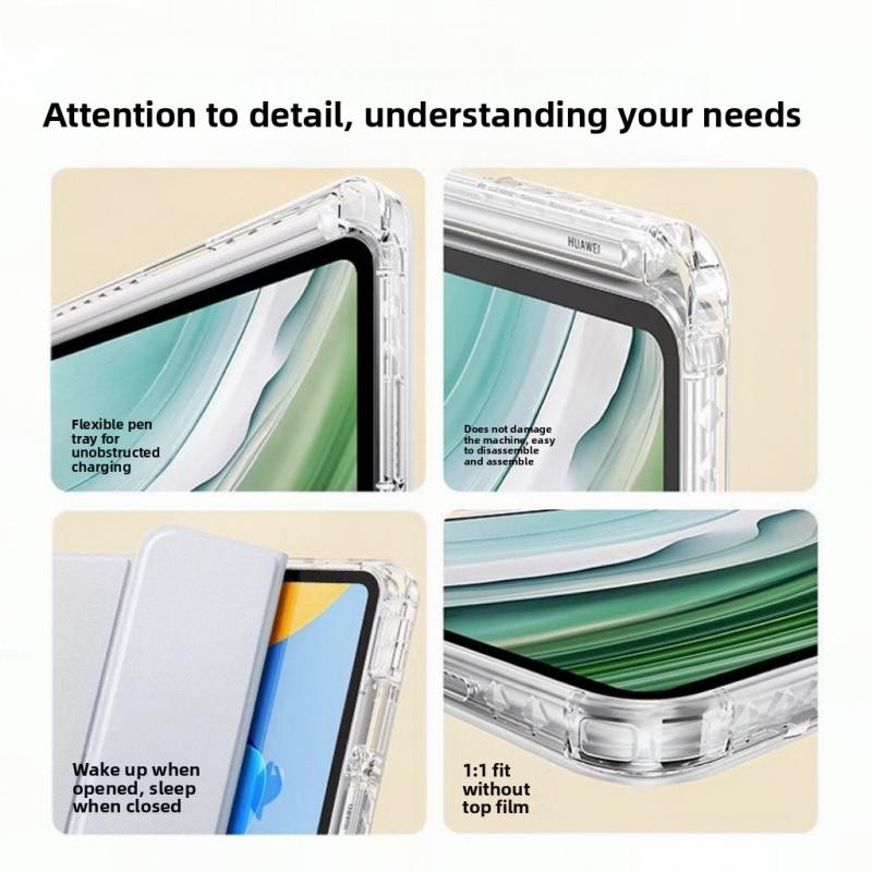 For Huawei Tablet MatePad 11.5s Protective Case, Air 10.8 Acrylic With Pen Slot, Honor X8 Pro