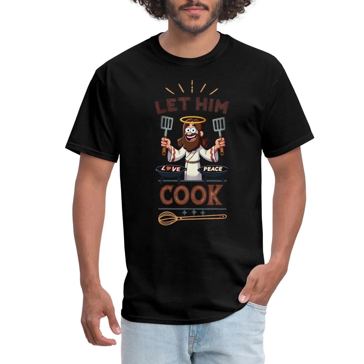 FGTeeV Let Him Cook Men s T-Shirt XL