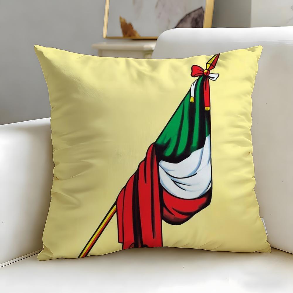 Classic Theme Bingo Lottery Cushion Cover Soft & Easy-Wash Pillow Case – Versatile for Couch, Bed, Travel and Office