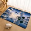 Your Lie In April Floor Mat Floor Mat Soft Flannel Non-Slip Door  Rug for Living Room