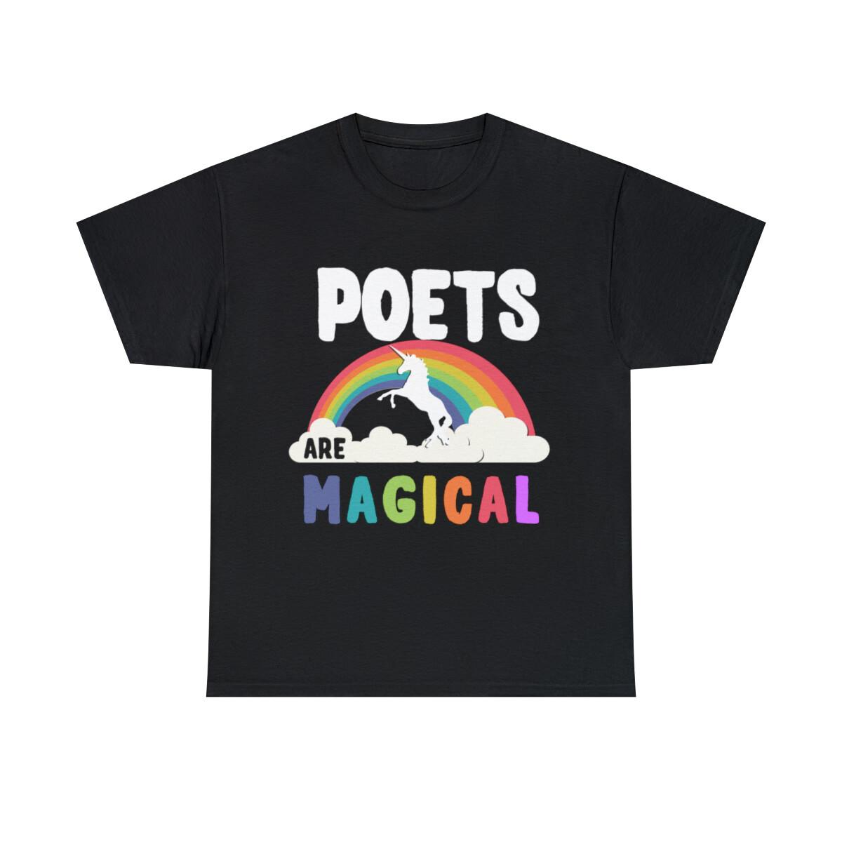 Poets Are Magical Graphic Tee Shirt, S-5XL XXL