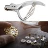 Ocelové hodinkové kleště na stříhání Stříbrný vzor Vykrajovač Hodinkový řemínek Střiháč Oděvní střih