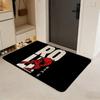 anime H-Hajime no Ippo Floor Mat Flannel Door Mat Non-Slip Absorbent Washable Indoor Home Rug