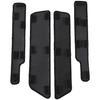 Delica Door Entrance Scratch and Stain Resistant Side Step Set D5 Mats, Mats, 4-Piece (Old Model)