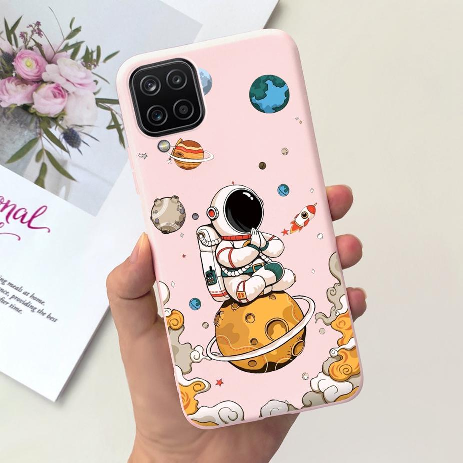 For Samsung Galaxy A12 Case M12 F12 Cute Fashion Candy Painted Back Cover Phone Case For Samsung A12 M 12 Galaxy M12 Soft Fundas