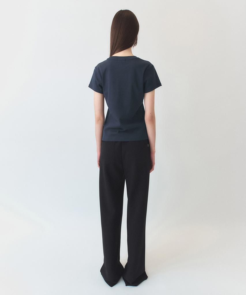 Simeteuligpeosenteu Basic Jersey T-Shirt / Navy