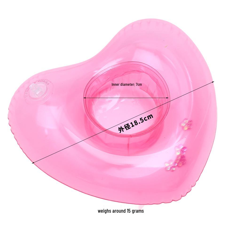 Available: Inflatable Cup Holders - Flamingo, Donut, Lemon, Watermelon, Pineapple, Crab, and Heart.