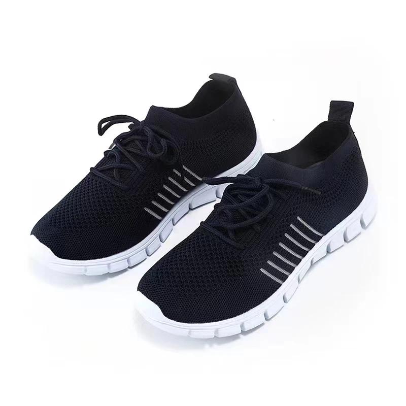 

Women Mesh Breathable Slip on Flat Shoes Woman Tenis Ladies Casual Walking Footwear Sneakers Womens Vulcanize Shoes 43 королівський синій колір