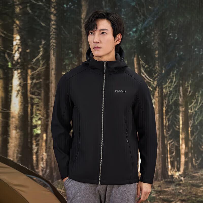 Toread Men's Windproof Softshell Hiking Jacket