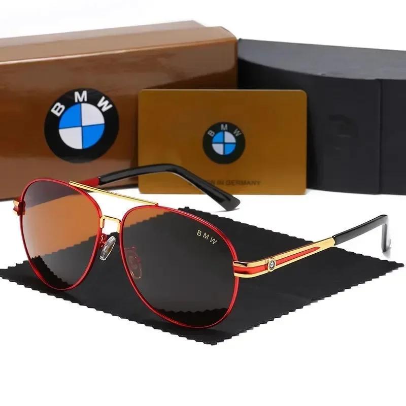 BAAO1 Car Sticker Hot For BMW For BMW Polarised Sunglasses Men's Fashion Shades Women's Driving Glasses for BMW M M3 M5 X1 X3 X5 X6 E9