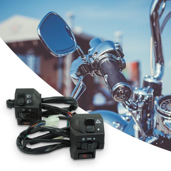 

2 шт. ZH125 HJ-8 мотоциклетный переключатель указателя поворота, набор аксессуаров для мотоцикла