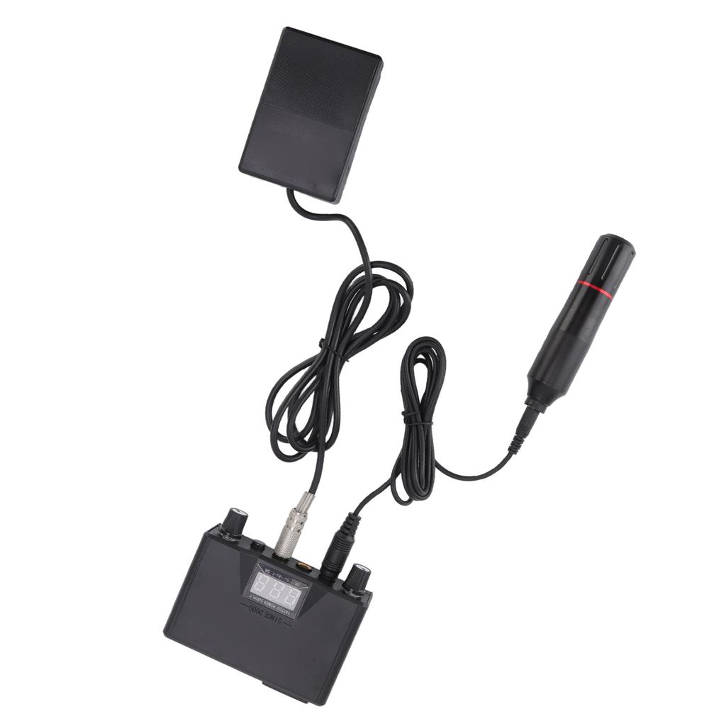 Professional Tattoo Pen Kit DC Interface Tattoo Machine High Accuracy Safe for Beginners Artists US