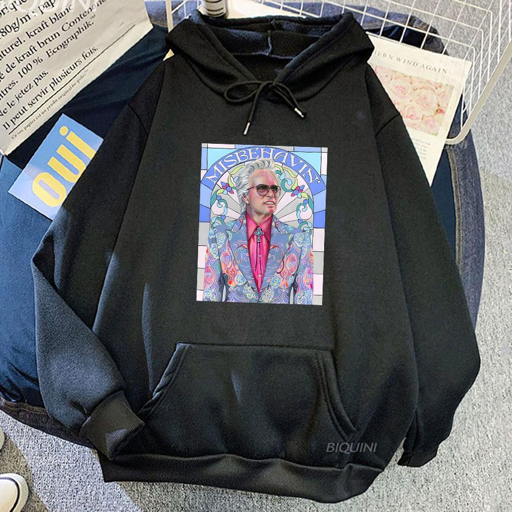 

Пуловер с принтом Righteous Gemstones для малышей, топы для женщин и мужчин Y2k, эстетичная толстовка с капюшоном на осень и зиму, флисовые повседневные свитшоты 2XL