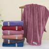 Large Couple's Coral Fleece Bath Towels - Soft, Thickened, No Shedding