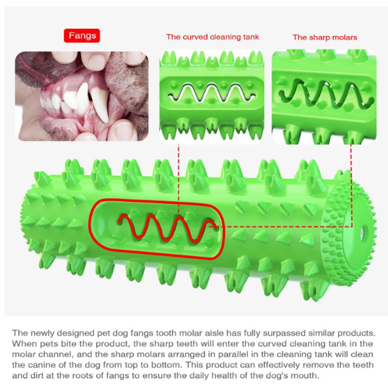 1 Pcs Dog Molar Toothbrush Toys Chew Cleaning Teeth Puppy Dental Care Extra-tough Pet Cleaning Toy Supplies