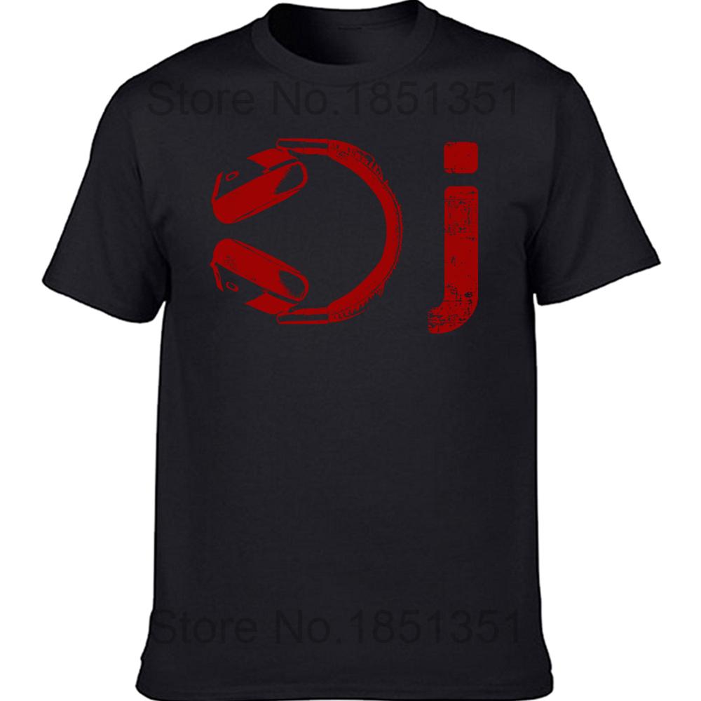 Unisex DJ Kopfhörer ICH Herz Sein EIN DJs Party T Shirts Turntablist Grafik Baumwolle Streetwear Kurzarm Aufgezeichnete Musik Geschenke T-shirt