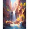 GATYZTORY 5D Diy Diamond Painting For Adults Kits Beach Sunset Landscape Mosaic Rhinestones Cross Stitch Full Round Drill Embroi