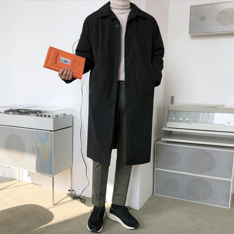 

Корейская версия мужского хлопкового пальто средней длины, утолщенное зимнее хлопковое пальто нового стиля, парное хлопковое пальто, модная куртка 2XL