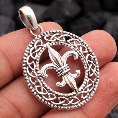Silberschmuck, handgefertigter Anhänger, 925 Sterling Silber, Silber Charm Schmuck, Geschenk für sie