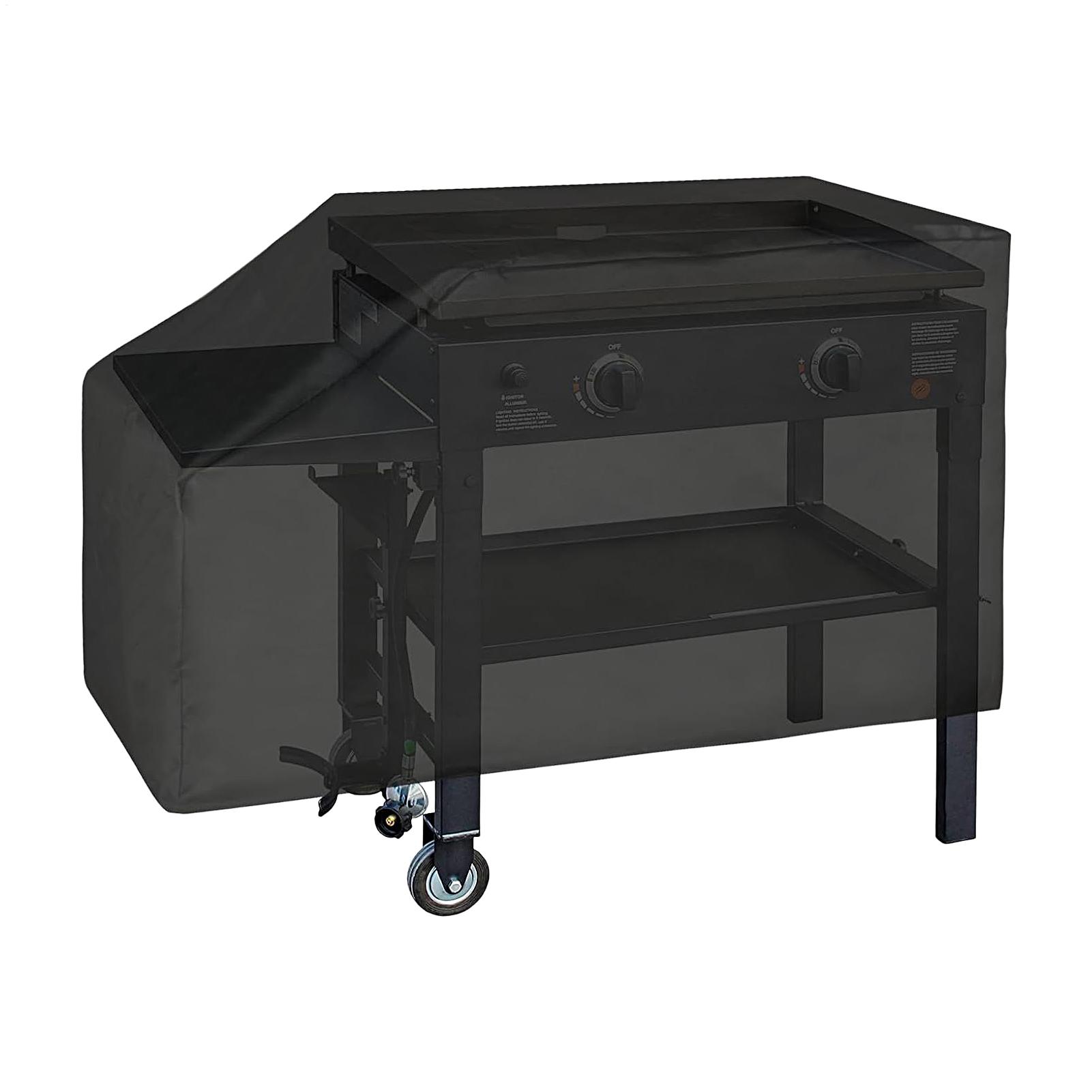 

BBQ Grill Cover Outdoor Barbecue Grill Cover 600D Waterproof Oxford ClothGriddle Cover ForBlackstone 2 Burner Grills CN
