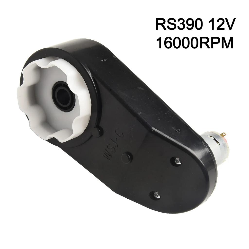 1 szt. Silnik Elektryczny RS550/RS390 Skrzynia Biegów Wymienna 12V 12000-20000 RPM Silnik Samochodziku Dziecięcego Skrzynia Biegów Silnik Elektryczny DC