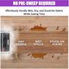Roller Brush Replacement Kit for Shark Steam Pickup 3-in-1 Steam Mop (Model SD200/SD201/SD201C/SD201Q/SD205) - 2pack Brush Roll+1pack Cleaning Brush