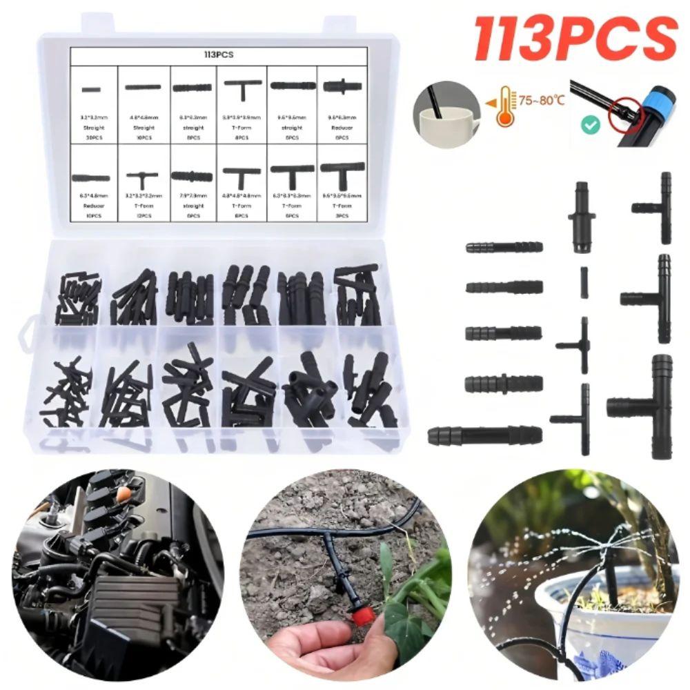 Straight Design Car Hose Connector Plastic Material Plastic Connectors Garden Tools