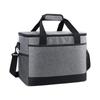 Isolierte Kühltasche mit großem Fassungsvermögen, weiche Lunchtasche mit verstellbarem Schultergurt und doppelten Griffen für Outdoor-Reisen, Picknick