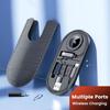 Mini Multifunktions-Organizer 3A USB C Kabel Tragbar Schnelllade-Datenkabel Draht-Set mit Kartenetui SIM-Werkzeug Reise