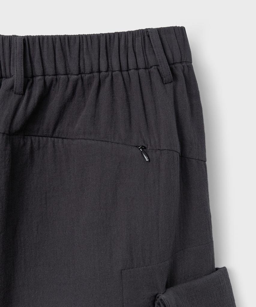 Bellie City Slack Bermuda Shorts - Grey