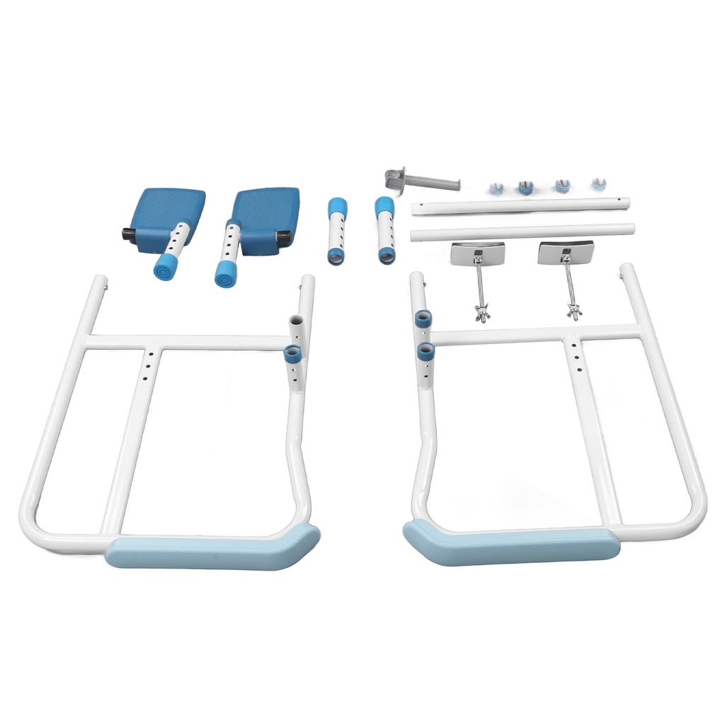 Toilet Safety Rail with Pedal Heavy Duty Height Adjustable Toilet Handrail Frame for Elderly