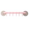 Hook Plastic Bathroom Sucker Vacuum Frame Towel Double Adjustable Wall Tool Shelves Flexible Cupboard Holder Hanger Organizer