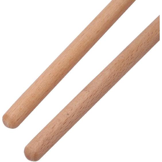 Drum Mallets Sticks 2Pcs Mallet Percussion Drum Mallet Hammer White Felt Timpani Snare Drum Musical Instrument Accessories