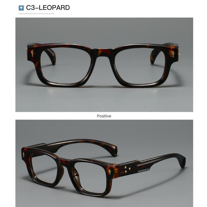 Women's eyewear, men's and women's fashion oversized square glasses